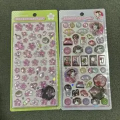 和柄ボンボンドロップシールセット 2枚セット