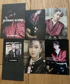 StrayKids スキズ チャンビン　IN生　トレカ　ポストカード　セット