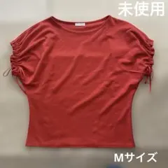 インデックス　半袖　カットソー　赤　Mサイズ 未使用　index トップスのサムネイル