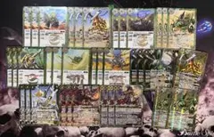 バトスピ　兵虫　ラーホルアクティデッキ、パーツ　セット