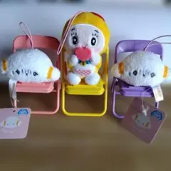 ドラミちゃんとこぎみゅんの椅子付ぬいぐるみセット