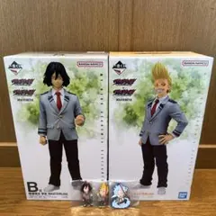 一番くじ　僕のヒーローアカデミア　ヴィジランテ B・C賞　ラバーチャーム3種