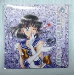 セーラームーン　明治　マグネットシート　セーラーサターン　土萠ほたる　ローソン