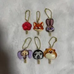 ズートピア　アイスキャンディーチャーム　コンプリート