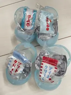 ぱたぱためじるしアクセサリー 夏　４個セット　ガチャ