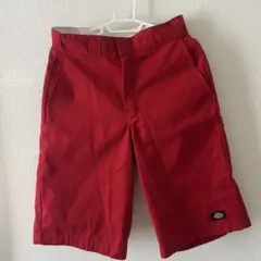 Dickies ディッキーズ ハーフパンツ 42283 レッド 赤 28 古着のサムネイル