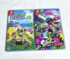 Nintendo Switch ソフト　あつまれどうぶつの森　スプラトゥーン