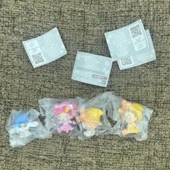 おジャ魔女どれみ✕サンリオ　スペシャルコラボマスコット 1　4点セット