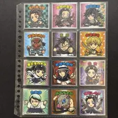 ビックリマンシール　鬼滅の刃マン1.2 コンプ品