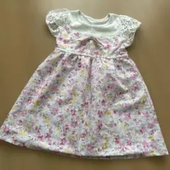 k*6様 子供花柄ワンピース120サイズ