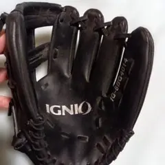 IGNIO 軟式野球グローブ IG-8BG4014 ブラックのサムネイル