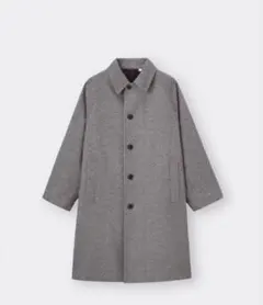 【美品】GU コージーメルトンバルマカーンコート ブラウン　Sサイズ