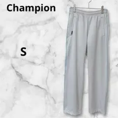 チャンピオン❣️トラックパンツ トレーニングウェア ウエストゴム ライトグレー S