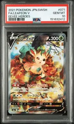 2026年最新】リーフィアv sr psa10の人気アイテム - メルカリ