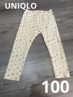 UNIQLO レギンス　100 トイストーリー　総柄