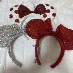 ディズニー キラキラ カチューシャ 3点セット