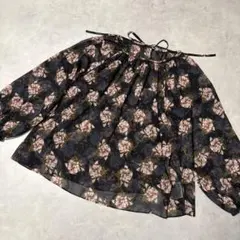 MACKINTOSH PHILOSOPHY 花柄　ブラウス　山陽商会　サイズ38のサムネイル