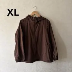 UNIQLO レディース ポケッタブルUVカットパーカー チェック XLサイズ