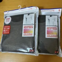 UNIQLOヒートテック極暖メンズS 2枚