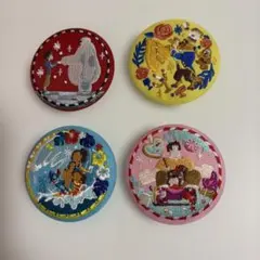 ディズニー 刺繍缶バッジ 2