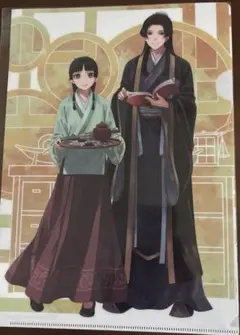 薬屋のひとりごと 原作展　原画展　限定　ソラマチ　クリアファイル　猫猫　壬氏