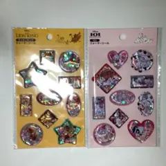 即購入⭕️ 101匹わんちゃん ライオンキング ウォーターシール