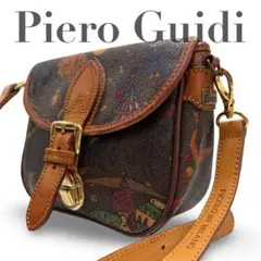 y2k Piero Guidi ショルダーバッグ　マジックサーカス 総柄 PVCのサムネイル