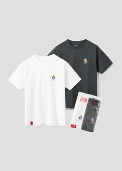graniph グラニフ ドラゴンボール 2パックTシャツ 人造人間17号18号