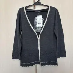 新品 2 Mサイズ anySIS カーディガン グレー