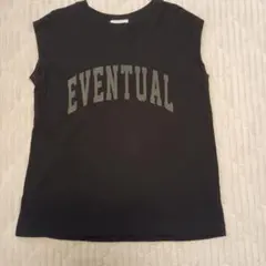 chocol raffine robe ロゴTシャツ ブラックのサムネイル