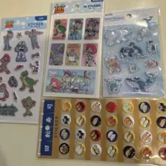 トイ・ストーリーシールなど４種セット