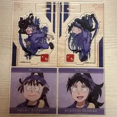 忍たま乱太郎　アクリルスタンド、コースター計4 久々知兵助　尾浜勘右衛門