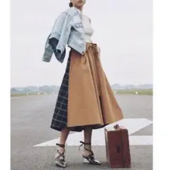 ameri vintage フレアスカート