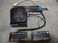 充電器 ハイテックX4 AC plus400及び安定化電源GフォースPS200 - メルカリ