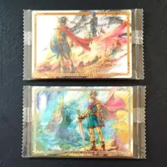 ドラゴンクエスト ウエハース ロト三部作 2枚 ビジュアルレア