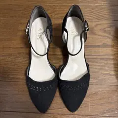 Style JELLY BEANS ストラップパンプス 黒 23.5cmのサムネイル