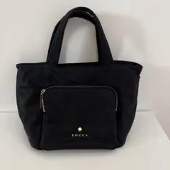TOCCA ブラック トートバッグ　ナイロン