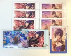 KAITO　プロセカ　ぱしゃこれ　箔押し　エピカ　ウエハース