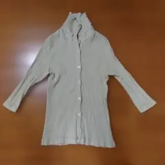 【美品】TSUMORI CHISATO五分袖 楊柳ブラウス ペパーミントのサムネイル