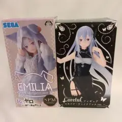 Re;ゼロから始める異世界生活 リゼロ フィギュア セット エミリア エキドナ