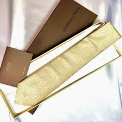 新品未使用　箱付　ルイヴィトン　LOUIS VUITTON　モノグラム　ネクタイ