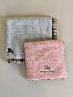 BURBERRY タオルハンカチ 2枚セット