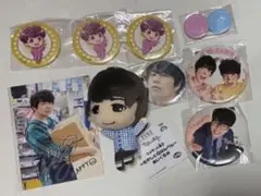 西山宏太朗 缶バッジ ブロマイド ステラワース ひょろっと男子俺癒セット新品匿名