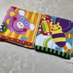 Sassy カラフルハンドタオル 2枚セット