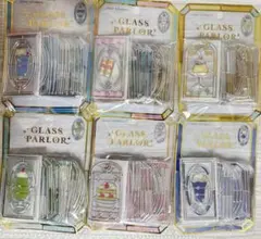 GLASS PARLORグラスパーラー　 クリアステッカー　6種類セット