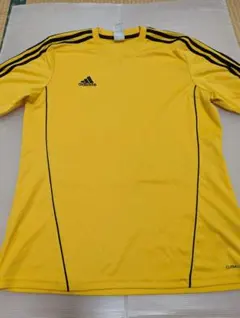 adidas CLIMALITE 半袖シャツ イエロー　USサイズLのサムネイル