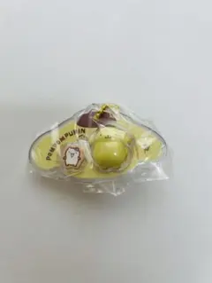 ポムポムプリン キーホルダー　パッケージチャーム&チョコボーロ