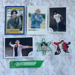 SixTONES 森本慎太郎 CD 特典 トレカ ステッカー 生写真