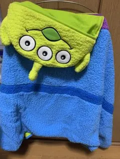 エイリアンキャラクター フード付きブランケット