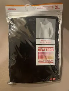 ヒートテック　UネックT （八分袖）　襟元シームレス　XL